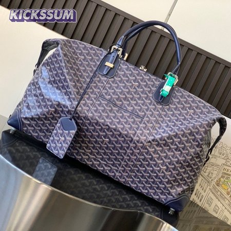 Goyard Travel Bags Boeing Duffle 55 Blue