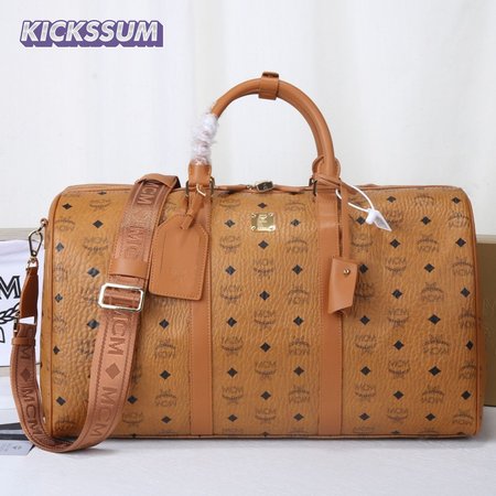 MCM Ottomar Weekender Bag in Visetos