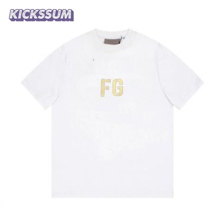 Fear of God FG T-shirt Concrete