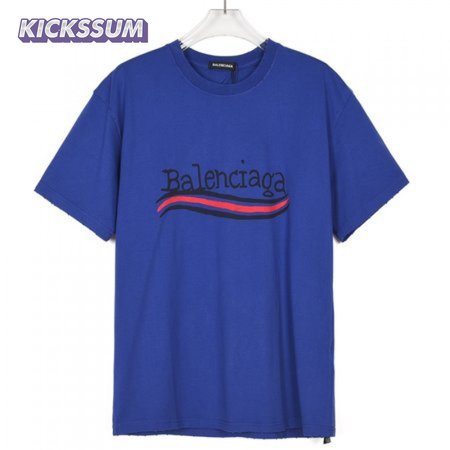 Balenciaga Political Embroidered Cotton t-shirt