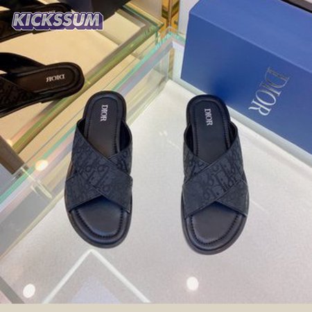 DIOR ALIAS SANDAL Black Dior Oblique Jacquard