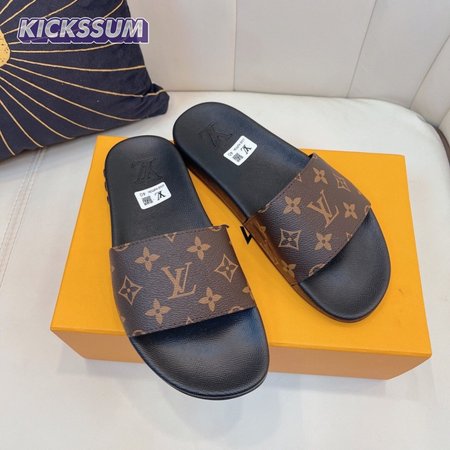 waterfront mule monogram