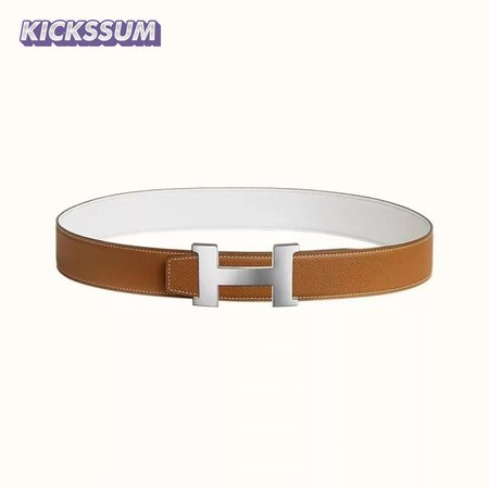 Hermes Constance Touareg Belt Buckle & Reversible Leather Belt 38mm