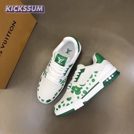Trainer Yayoi Kusama Green White