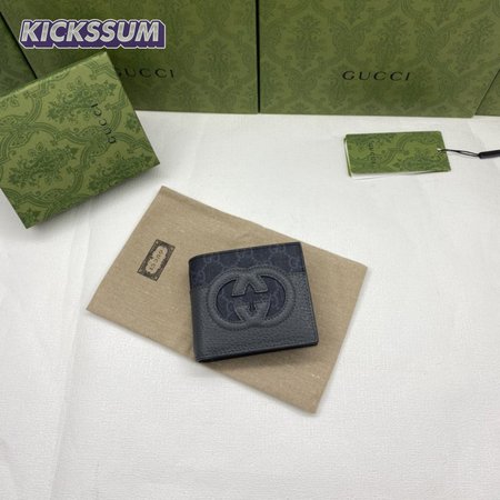 Gucci Wallet With Cut-Out Interlocking G