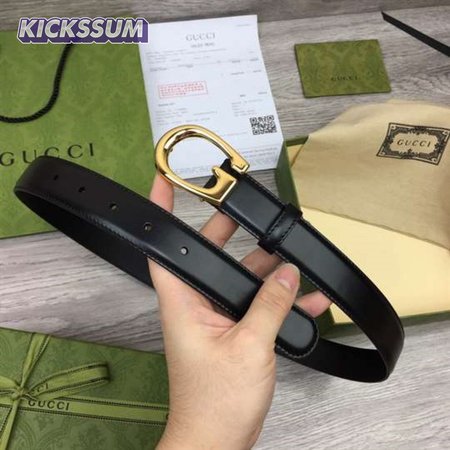 Gucci Thin Belt With G Buckle - BEL17