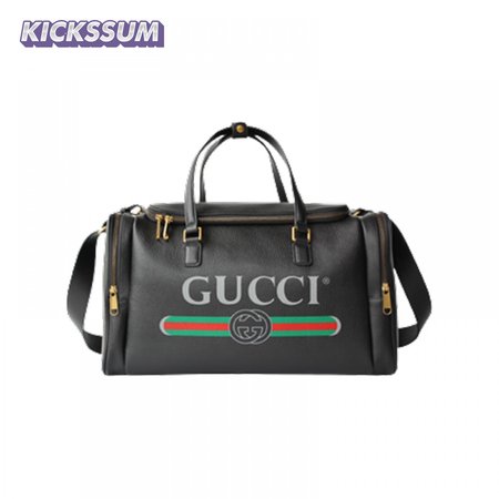 Men'S Gucci-Print Leather Duffel Bag - GDB57