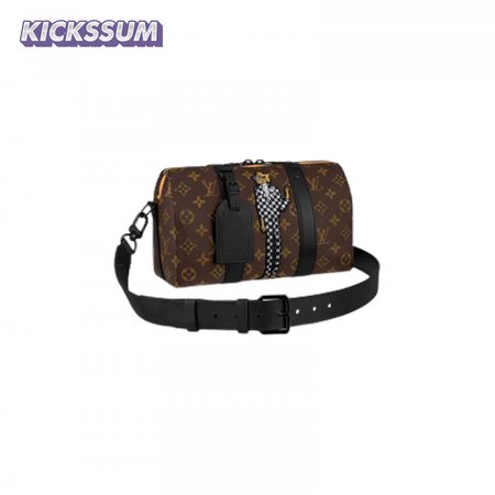 city keepall monogram canvas other in brown ldb037