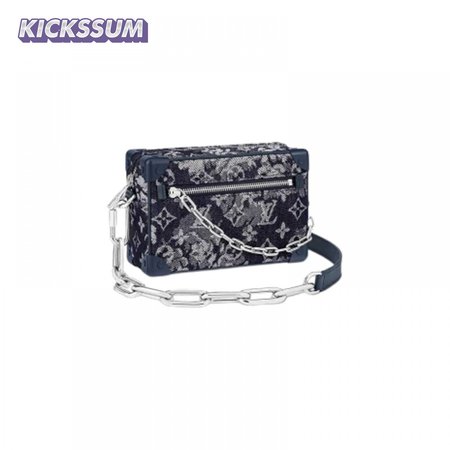 mini soft trunk monogram tapestry canvas lmb040