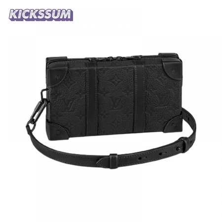 soft trunk wallet taurillon monogram leather lmb015