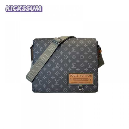 District Mm Messenger Bag Damier Ebene LMB018