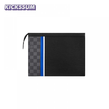 pochette voyage mm epi damier graphite lp60