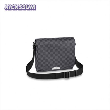 district pm damier graphite canvas n40349