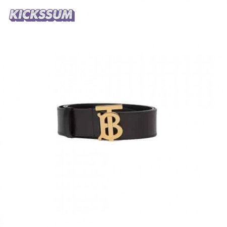 BURBERRY MONOGRAM MOTIF LEAHTHER BELT - B31