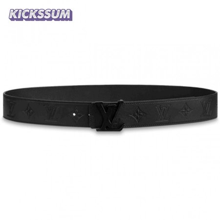 shape belt monogram shadow 40 mm black - b113
