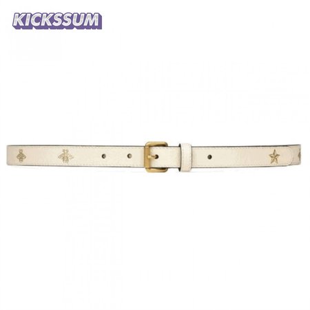 GUCCI BELT WITH BEES AND STARS PRINT - B34