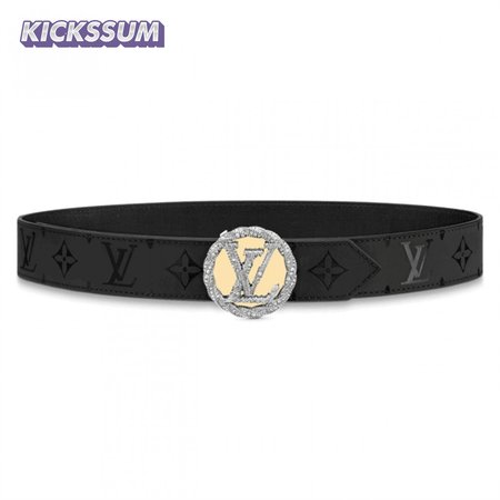 circle plate 35mm reversible belt - b155