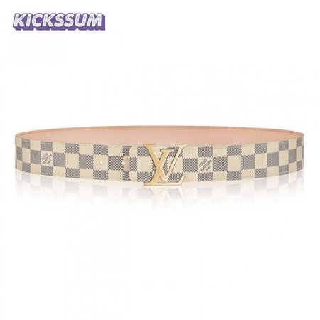 INITIALES DAMIER BELT - B134