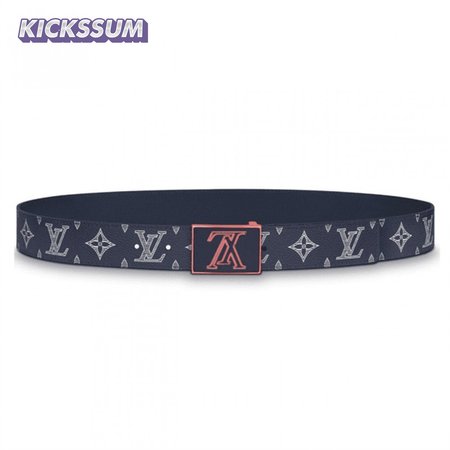 belt metropole monogram upside down ink navy - b132