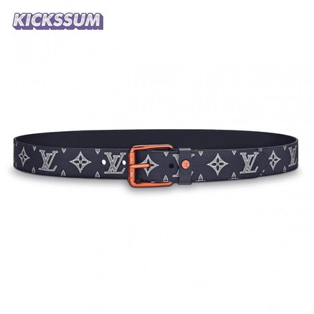 belt voya.ger monogram upside down ink na.vy - b99