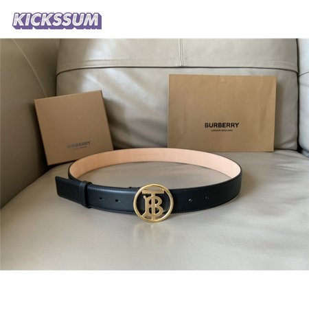 burberry B buckle belt