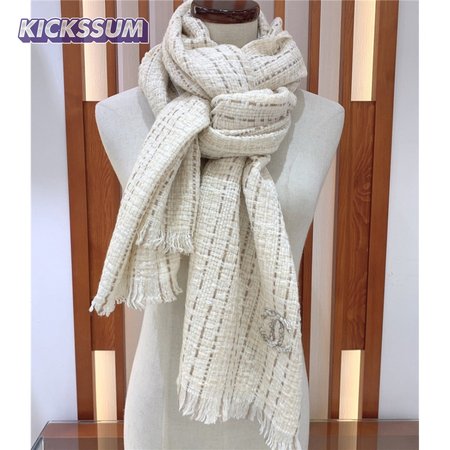 chanel 100% cashmere scarf