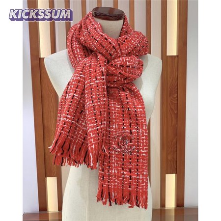 chanel 100% cashmere scarf