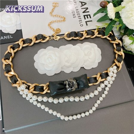 chanel camellia belt