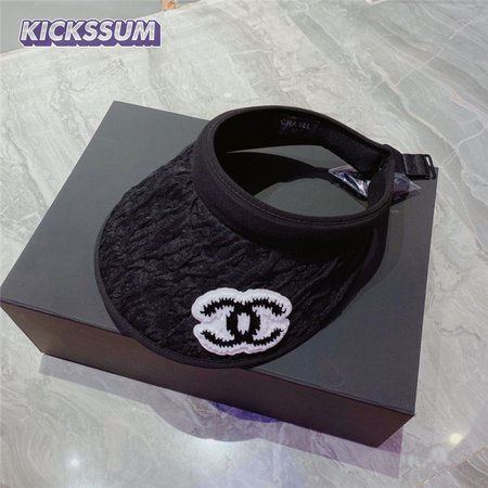 chanel empty top sun hat