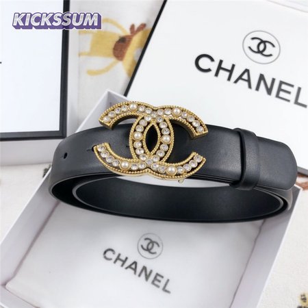 Chanel Leather Belt Buckle 30mm