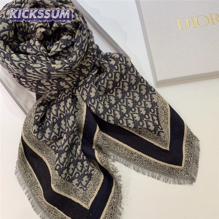 dior print shawl