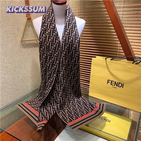 fendi FF cashmere scarf scarves