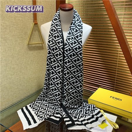 fendi FF cashmere scarf scarves