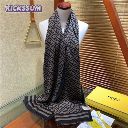 fendi FF cashmere scarf scarves