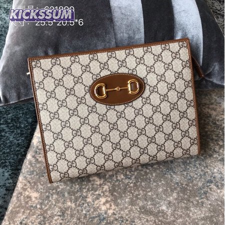gucci 1955 Horsebit Pouch Clutch Bag