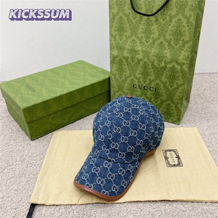 gucci denim cap