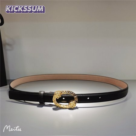 versace 2.0 collar buckle rivet belt