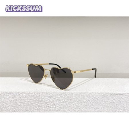 ysl metal heart sunglasses