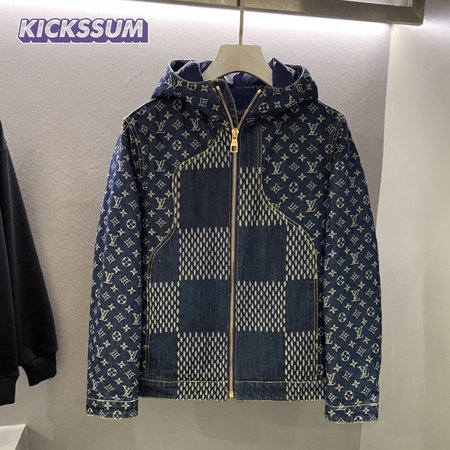giant damier down jacket mc330178