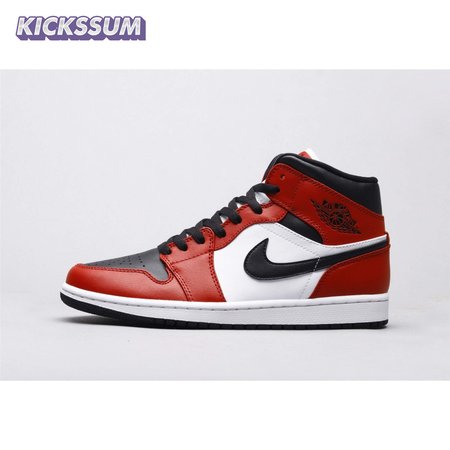 Air Jordan 1 Mid Chicago Toe Unisex