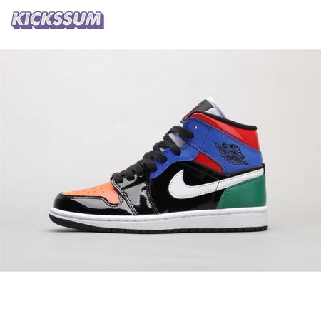 Air Jordan 1 Mid Multi Patent Unisex