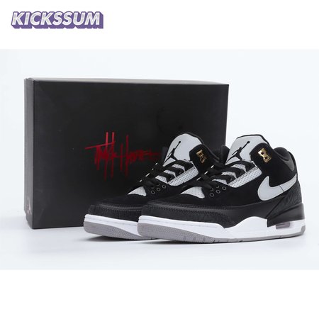 Air Jordan 3 Retro Tinker Black Cement Gold Men's