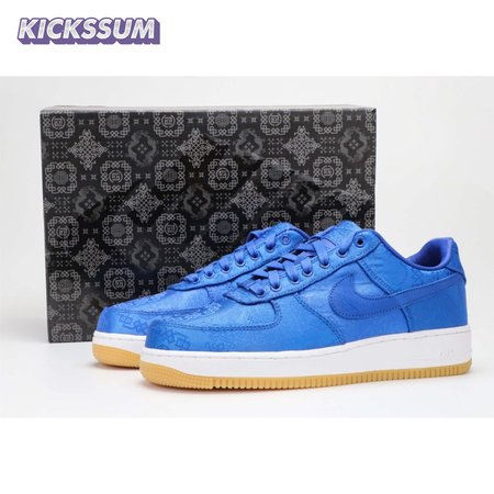 Nike CLOT X Air Force 1 (Blue) Unisex