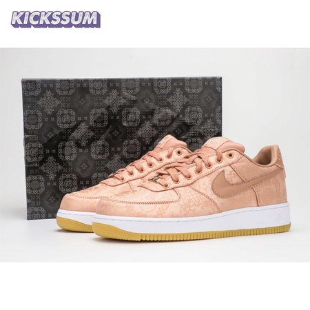 Nike CLOT x Air Force 1(Gold Silk) Unisex