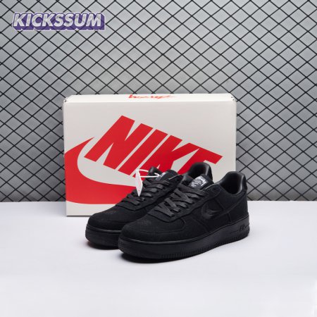 Nike Air Force 1 Low Stussy Black CZ9084-001 Unisex