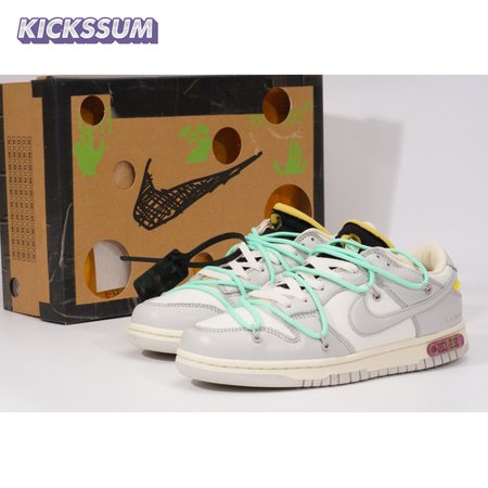 OFF WHITE X NK Dunk Low "The 50" (NO.04) Unisex