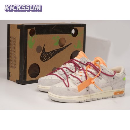 OFF WHITE X NK Dunk Low "The 50" (NO.35) Unisex