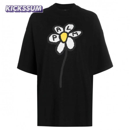 PALM ANGELS FLOWER PRINT TEE - PA18