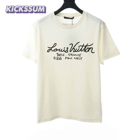 signature embroidered logo t-shirt