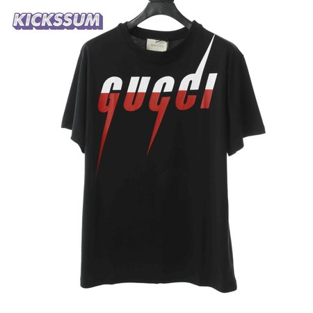 GUCCI PRINT T SHIRT WHITE - RED GC29